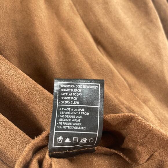 BB DAKOTA Skirt Size 0 Faux Suede Steve Madden Country Western Cowgirl Cowboy - Picture 16 of 16